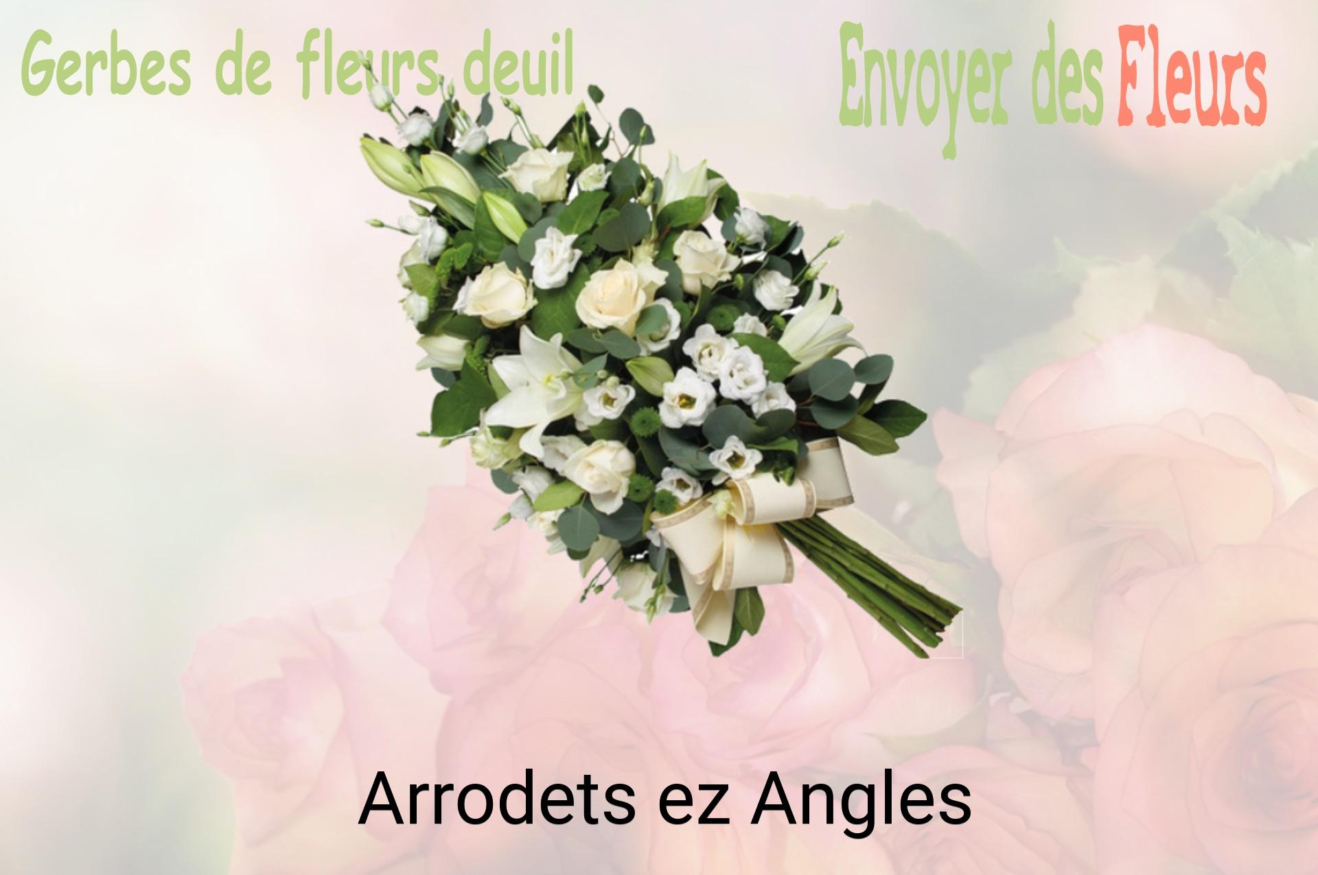 Gerbe de fleurs de deuil livrée à Arrodets-ez-Angles